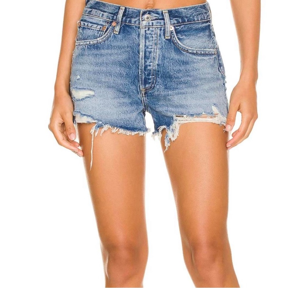 Agolde Parker 90’s Vintage Cutoff Jean Shorts